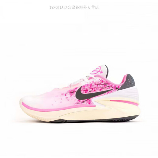 耐克（NIKE）球鞋定制  Air Zoom G.T. Cut 2  ID 渐变雷电男款篮球鞋 FD9905-101(Team柒-GT樱花)男 40