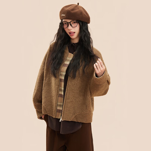 MMOPTOP literary retro beret autumn twill letter embroidery painter's hat women's big head circumference showing face small octagonal hat