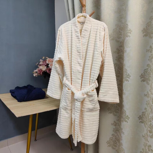 
Shop owner @HOME pure cotton comfortable yukata water absorption and cutting wool ring bathrobe hotel soft yukata cotton rose red bust 65 length 110 weight 1048 grams other sizes
