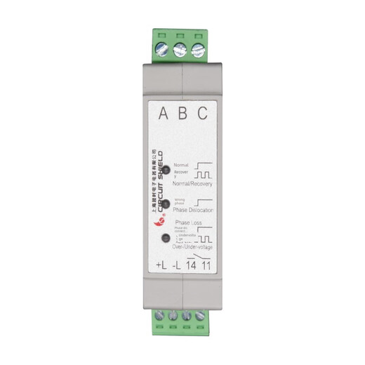 Shanghai Overtime Abj22W three-phase four-wire AC voltage phase sequence protection frequency conversion instruction manual 1500V screw connection (S type) 22W three-phase three-wire no overvoltage or undervoltage
