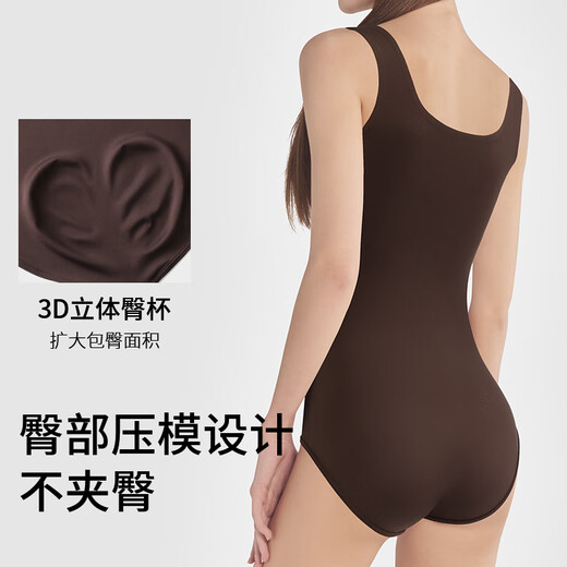 El mono que forma el cuerpo de Realwill para las mujeres con nalgas del vientre y los senos pequeños sexys los hacen ver grandes después de la cintura con la forma del parto sin marcas y la delgada negra S _70abcd