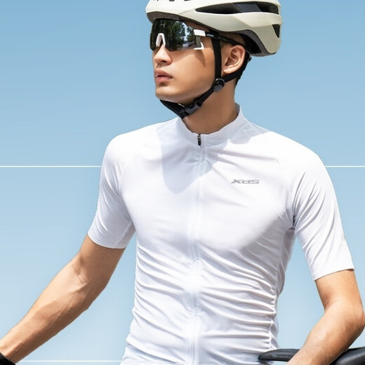 Men's and women's black and white zebra striped summer short-sleeved quick-drying sports cycling jersey smoke tight black top L3X