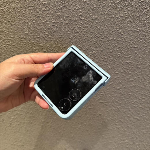 NLW is suitable for Samsung zflip7 Honor vflip5 mobile phone case novaflip6 Huawei purax/pocket2 blue wristband oppofindn3flip motorcycle 50/60ult light blue silk wristband light color not resistant to dirt Huawei Pocket2