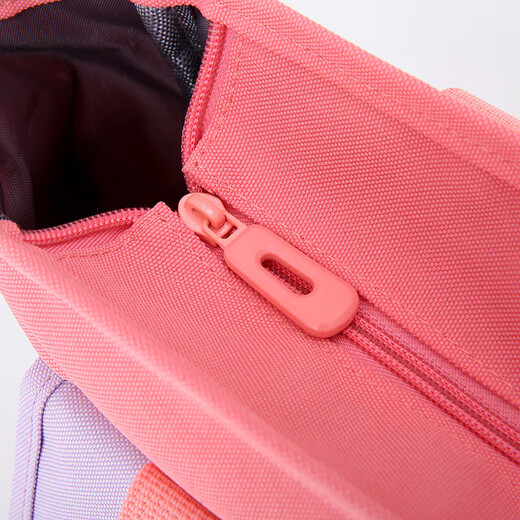 Girls' cram bag cute book bag primary and secondary school students school bag large capacity can shoulder cross-span bag make-up bag ZW-0783# deep pink