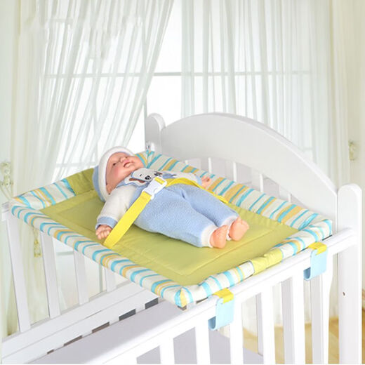 Parent-child baby diaper changing table foldable gaming bed crib wooden bed special universal baby BB diaper table nursing table Dudu powder