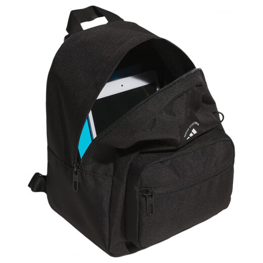 
Adidas casual solid color lightweight sports recycled polyester fiber handbag mini women's official flagship authentic black