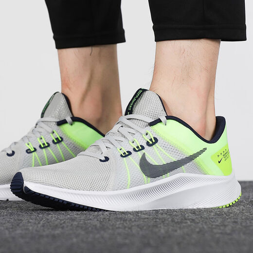 Nike Men's Shoes Summer NEW Quest 4 Mesh Mesh Lightweight Remorning Sports and Casual Running Shoes DA1105 DA1105-003 39