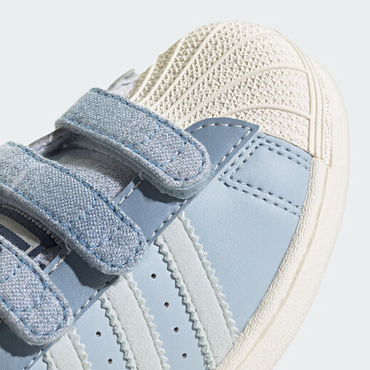 Adidas (adidas) Kinderschuhe Herbst Herbst Männer und Frauen Kinderklee Superstar Shell Head kleine weiße Schuhe Kinder Sportschuhe IH3291