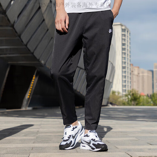 耐克（NIKE）裤子男裤秋季速干裤健身梭织宽松运动库直筒裤长裤DX0625 DM6627-010 S码/100-120斤/165