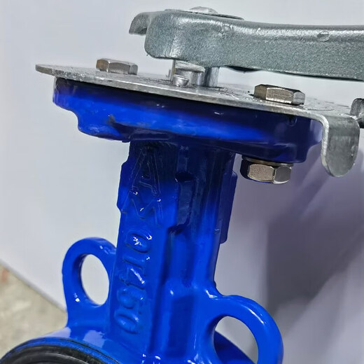 Handle clamp type butterfly valve 826F D71X-16 manual ductile iron fire pipe valve switch DN125=5 inch clamp type manual butterfly valve 826F
