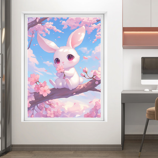 Yonghuan paysage auto-adhésif stickers muraux autocollants portes autocollants muraux chambre chambre belle et chaude fausses fenêtres peinture murale tm12807 extra grande 140x180cm