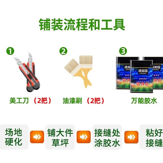 Fake lawn simulated artificial turf plastic green carpet rooftop balcony roof sun room villa courtyard outdoor 2.5 cm thickened extra dense spring grass 1 meter wide 6 meters long manual cutting