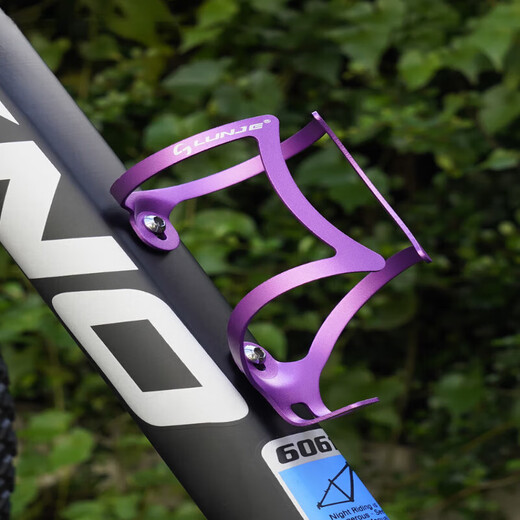 TLXTLUNJE Mountain Bike Water Bottle Cage Aluminum Alloy Road Bike Water Cup Holder Universal Cycling Equipment Accessory Black Matte Aluminum Alloy 22g Bearing 5-7kg