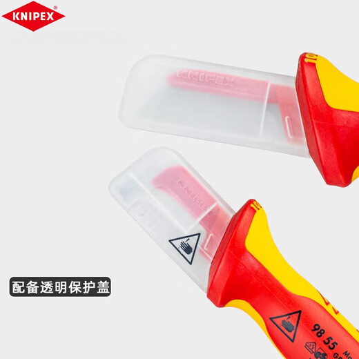 Keny Parker Electrician Knife Corting Knipex 9852 9855 985313 Cable de aislamiento Cuchillo con cuchillo electricista con aislamiento Cuchillo electricista con aislamiento 9856