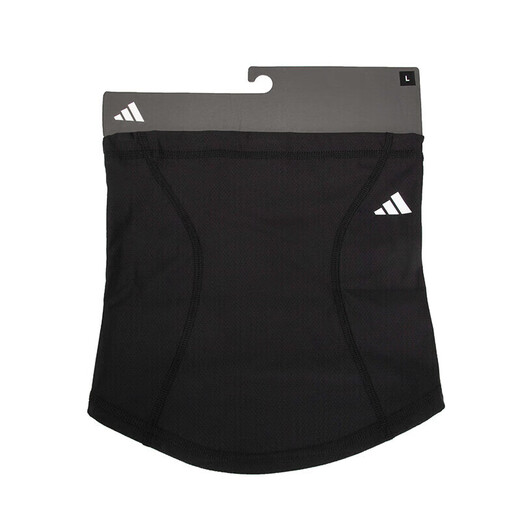 阿迪达斯 （adidas）围巾男女通用2024秋冬新款户外魔术头巾加绒保暖骑行防风抓绒围脖 HS9757/黑/白 均码
