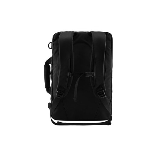 Die Nordgesichts-Reißverschluss Öffnung und enge wasserdichte Material One-Shoulder Crossbody Griff Rucksack reguläre Männer und Frauen gleiche Paar Schwarz Schwarz Schwarz
