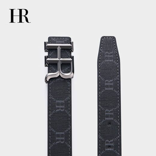 HR Helena Official Women's Belt Cowhide Automatic Buckle Belt Gift Box Casual Genuine Leather Women's Belt for Gifts Image Model Counter Gift Box SF Air 95cm