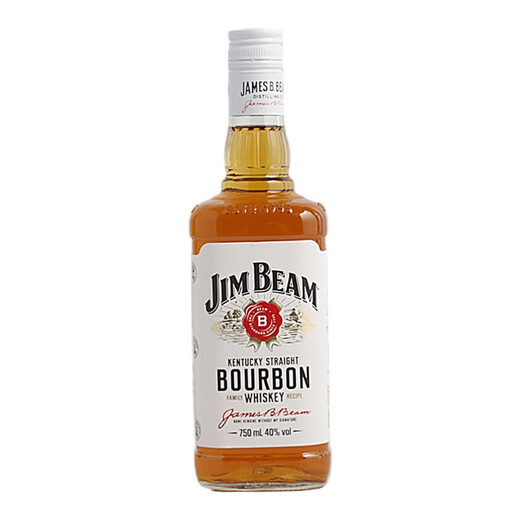 占边（Jim Beam）白占边波本威士忌 BOURBON WHISKEY  金宾波本威士忌洋酒 金宾白占边