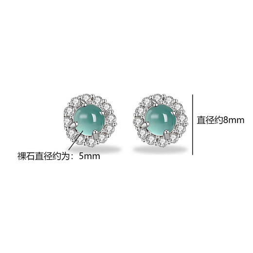 Jianlu – boucles d'oreilles en argent et jade naturel pour femmes, boucles d'oreilles en jade de haute qualité, bijoux, cadeau d'anniversaire pour femme et mère