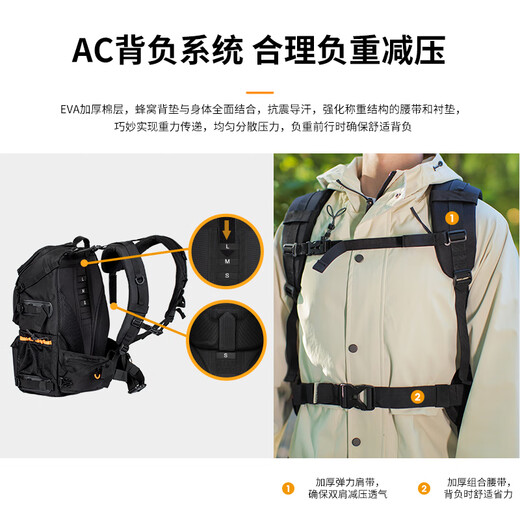 TARION Exquisite Camera Bag Large Capacity SLR Backpack Suitable for FPV Travel Machine Professional Photography Bag Multifunctional SLR Camera Photography Backpack PB01