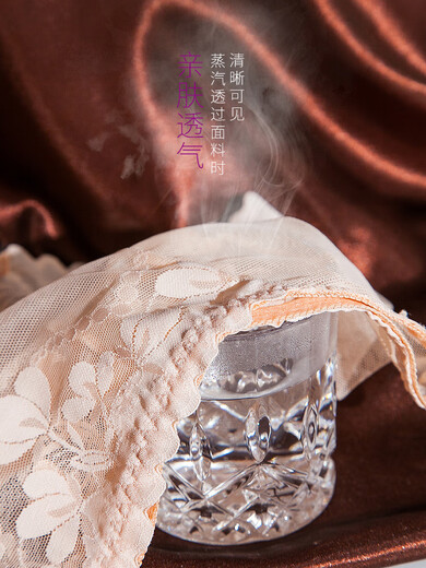 中腰内裤女士收腹提臀性感透明蕾丝薄款高腰大码无痕平角四角 3888深灰+大红+绿 L适合100-120斤