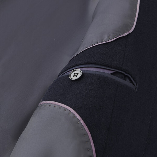 Shanshan 100 pure cashmere woolen coat jacket for men autumn and winter warm business casual jacket for young and middle-aged men