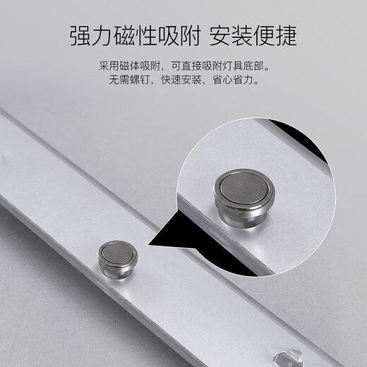 Philips (PHILIPS) led ceiling wick 32w white light 6000k round magnetic modification wick replacement light source no blue light panel module 1 pack