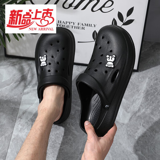 DADONGWEI DADONGWEI HOLE SAPAES Men a los hombres Gran tamaño 46 zapatillas de verano zapatillas de playa Sandalias de hombres más tamaño 47 Non-Slip Plus Fat 48 9272 Pink 39