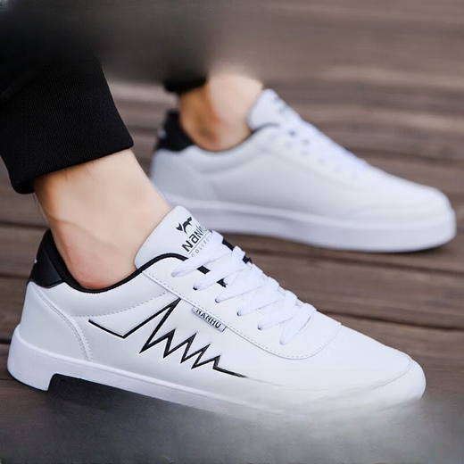 Morten Solum New Li Shuttlecock -Schuhe Old Shuttlecock Schuhe Lowtop White Black Schuhe Männer und Frauen Shuttlecock Kicking Schuhe Special 3881 Leder weiß Blau 40 Standard Code