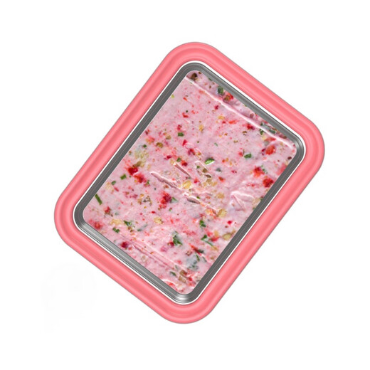 Frying ice machine Fried yogurt machine Household small ice cream machine Mini stainless steel for children's summer vacation cooling without plug-in New Nezha Ivory White Stainless Steel 304