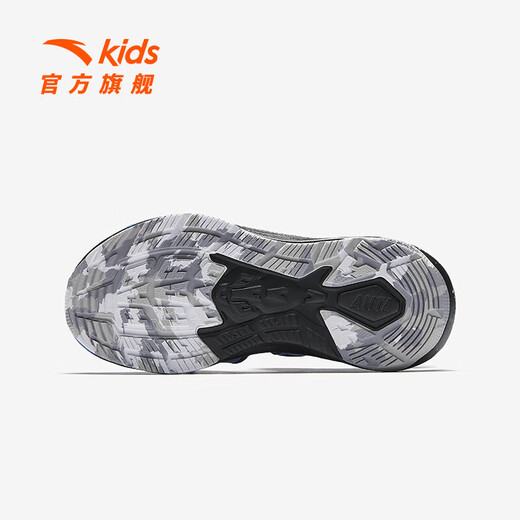 ANTA children's sandals, boys' shoes, 25-year summer Qingyu Baotou outdoor comfortable student beach shoes, water-soluble blue/black/Anta white-1 38