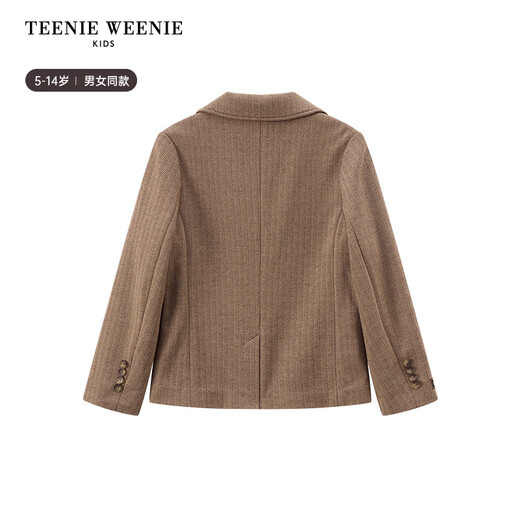 Teenie Weenie Kids 25 years new boys and girls college style blazer jacket beige 140 cm