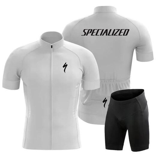 Lightning (SPIUTO) Gradient Cycling Suit 20m24 Men's Summer Cycling Suit Breathable Racing Sports Mountain Biking Black Suspender Short Sleeve Suit 1 M