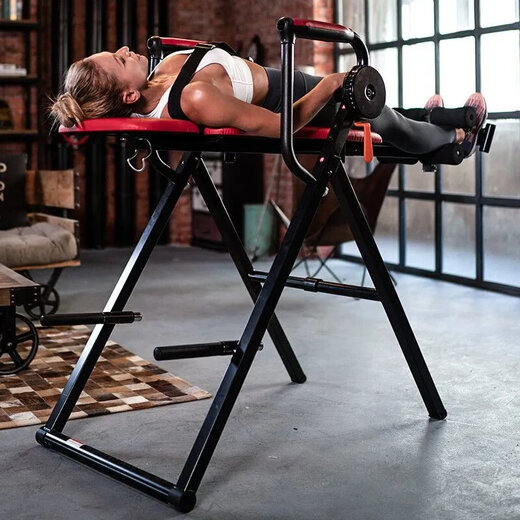 Snod inversion machine artifact household intervertebral disc multi-function traction device auxiliary stretching and heightening fitness equipment inversion machine artifact household intervertebral disc multi-function