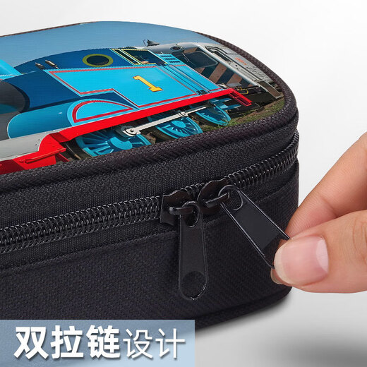 超级京神托马斯小火车笔袋小学生文具盒初中生铅笔盒笔盒男童男孩子男孩款 帆布笔袋ZQ9773