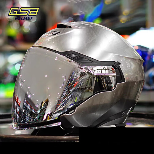 GSB/361/361GT/263 original original motorcycle helmet lens transparent brown electroplated gold and silver motorcycle goggles 263 original silver plated lens
