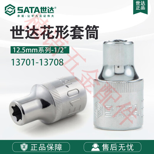 Shida/Shida Hardware Tools 12.5 Series Flower-shaped Sleeve Head 13701 E10