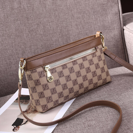 Kangaroo Hong Kong Brand Día de la Madre Bolsa de la madre 2025 Nuevo moderno de la pequeña bolsa de mediana edad Bag Bagbody Crossbody Khaki