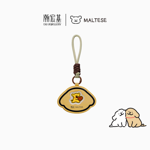 Trendy Acer line puppy gold investment gold ornaments pure gold gold coins genuine joint birthday gift little golden retriever