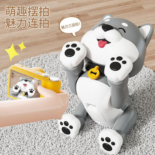 Smart machine toys boys and children toys baby remote control electric puppy dog ​​puzzle robot birthday gift K47 remote control programming robot dog [orange-Shita] [three rechargeable batteries] [remote control battery + screwdriver