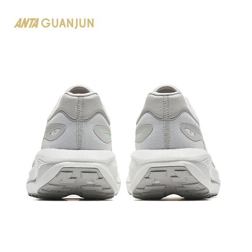 ANTA Champion Glory 2-Lite丨Men's lightweight shock-absorbing rebound commuter training shoes 112535536A Grass White Gray/Cumulus Gray-2 42 (Male 8.5)