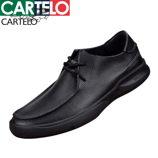 
Kadile Crocodile High-end Light Luxury New Single-layer Leather Shoes Breathable Soft-Faced Leather Business Casual Leather Shoes Men's Real Cowhide Head-Layer Cow Black 9912 42