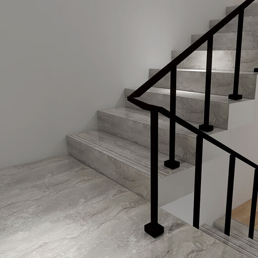 Treppe Tread Fliesen integrierter Stiefmesserbrett Marmor Stieffliesen Treppe eingedickte Stieffliesen Treppe Treppenfliesen Stein DK13560 Vollkeramik integrierte Glasur 480x1350 Andere