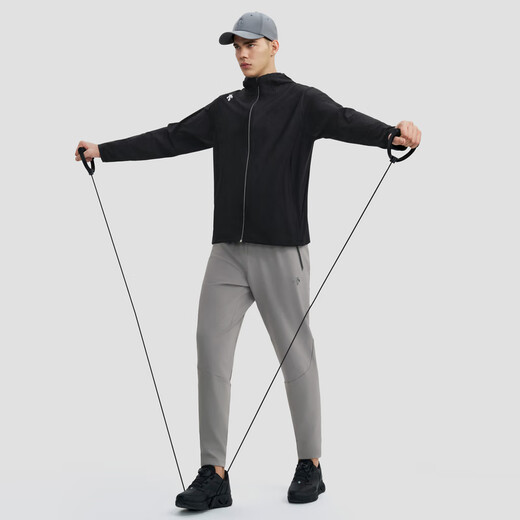 
DESCENTE TRAINING series comprehensive training sun protection men's jacket knitted sports top BK-Tap Shoe L (175/96A)