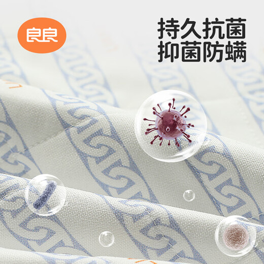 良良（liangliang）新品/婴儿苎麻隔尿垫大尺寸防水可洗夏天透气床单床垫隔夜宝宝 NEW-麻棉【2条装小号】-蓝色_45* 0x0cm