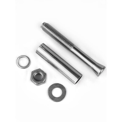 Thousand-speed wheel national standard 304 stainless steel expansion screw bolt extension expansion tube M6*60 (10 pieces) 304