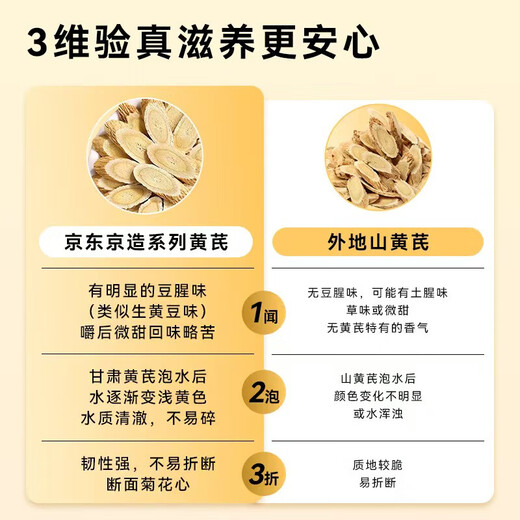 
Made in Jingdong, Astragalus tablets 250g [New product in the season] Gansu Astragalus tablets soaked in water, raw Astragalus Angelica sinensis soup and soaked in water gift