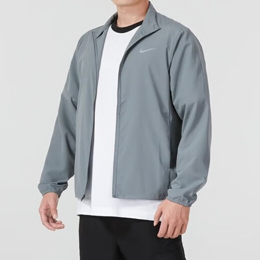 耐克（NIKE）官方 舰店外套男装上衣 25夏季新款运动服防风衣休闲透气快干夹克 FB7500-084/晒图退10 M /170/88A