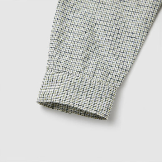 YEEHOO shopping mall same style children's clothing shirt pure cotton spring and summer long-sleeved tops boys' clothes gray moss green 80 CM