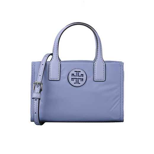汤丽柏琦（Tory Burch）TB女士小号纯色单肩斜挎托特包礼物送女生 香芋紫164351